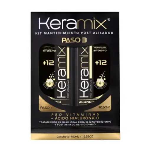 KERAMIX KIT PASO 3 MANTENIMIENTO POST ALISADO 400ML