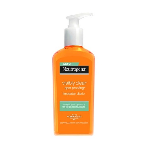 NEUTROGENA SPOT CONTROLLING LIMPIADOR FACIAL GEL DE LIMPIEZA 200ML