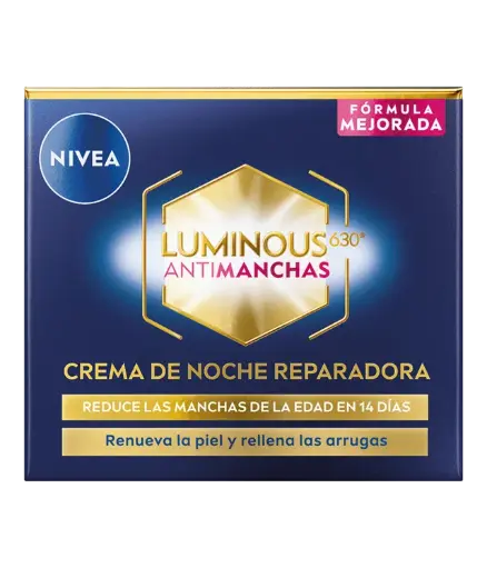 NIVEA CELLULAR LUMINOUS 630 CREMA NOCHE ANTIMANCHAS 