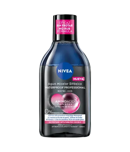 NIVEA MICELLAIR AGUA MICELAR BIFASICA 400ML