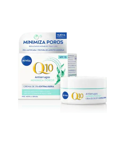 NIVEA Q10 ANTIARRUGAS MINIMIZA POROS 50ML SPF 25 DIA