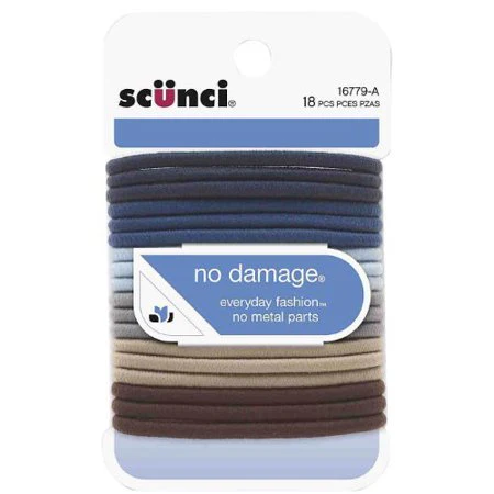 SCUNCI COLAS 18 PCS SURTIDAS