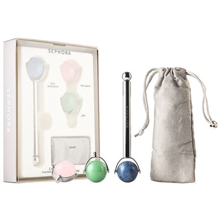 SEPHORA CRYSTAL FACIAL ROLLER SET 