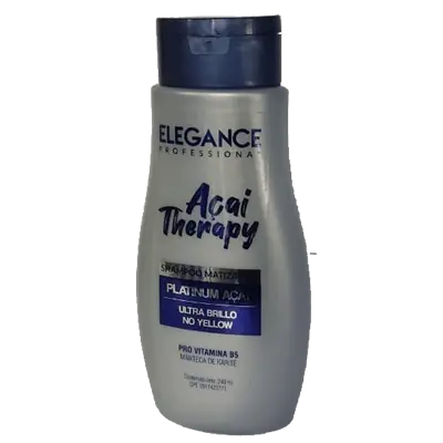 SHAMPOO MATIZADOR ELEGANCE ACAI THERAPY 240ML