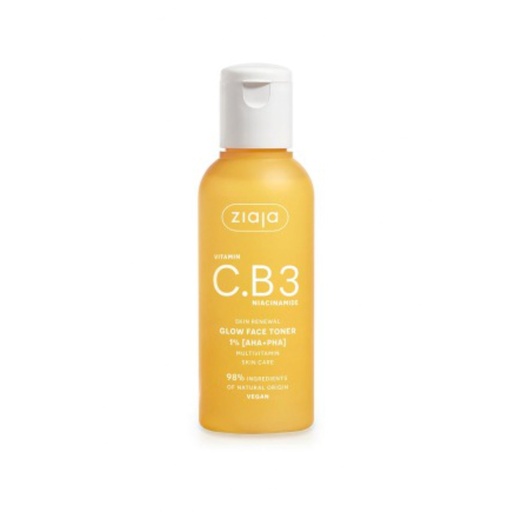 Ziaja Vitamin C.B3 Niacinamide tonico facial iluminador 1% AHA+PHA 120 Ml